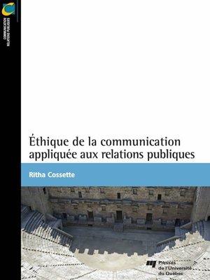 cover image of Éthique de la communication appliquée aux relations publiques
